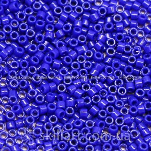 Бисер DB-726 Miyuki Delica Beads 11/0 (натуральный, синий яркий)